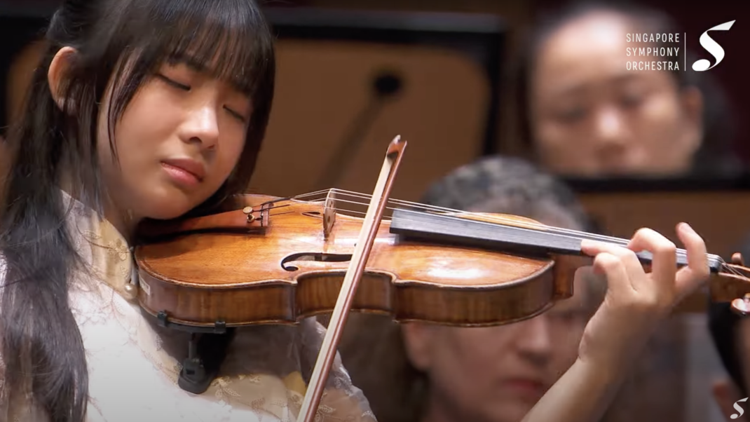 ‘Butterfly Lovers’ Violin Concerto & Paganini, with Chloe Chua and the Singapore Symphony Orchestra