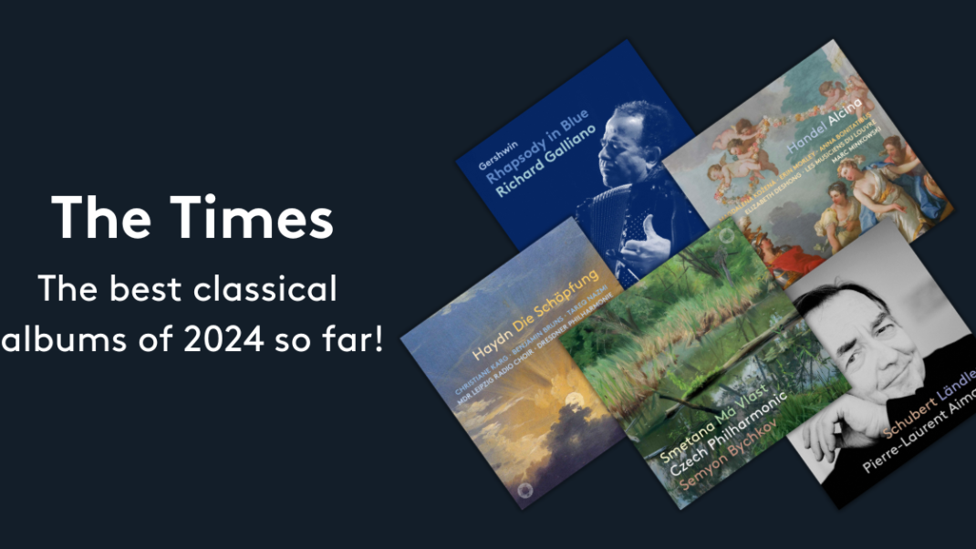 Five PENTATONE Releases Selected as ‘The Best Classical Albums of 2024 (So Far) – The Times (UK)