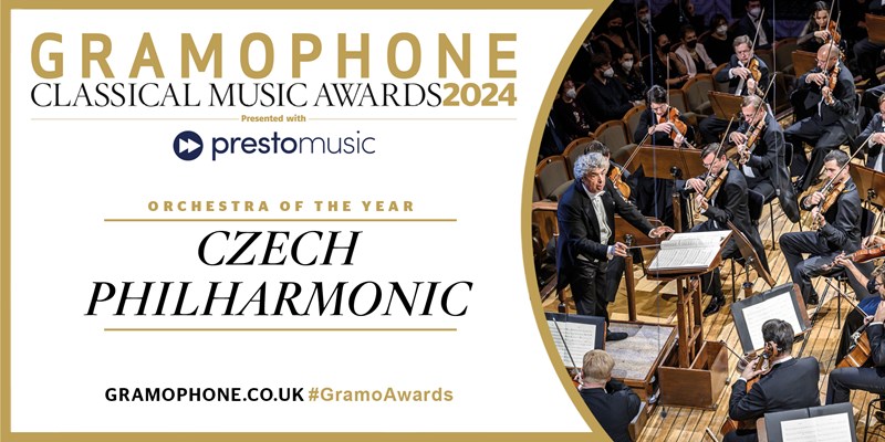 Czech Philharmonic won Gramophone’s ‘Orchestra of the Year’ Award