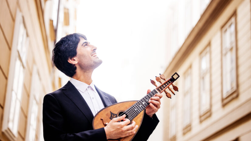 Alon Sariel, with Anne-Sophie Bertrand, presents “Schubert’s Mandolin”